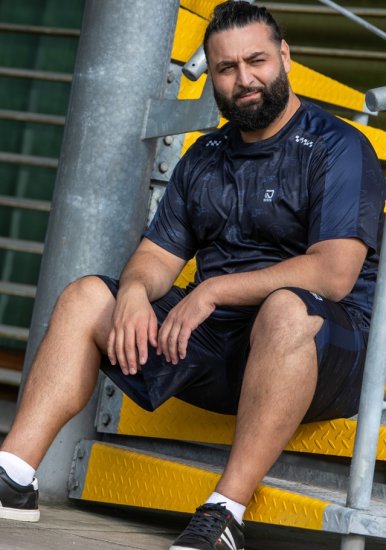 D555 Solihull Dry Wear Light Weight Poly Crew Neck T-Shirt Navy - Haine sport & haine de exterior - Haine Sport & Exterior Bărbați Mărimi Mari