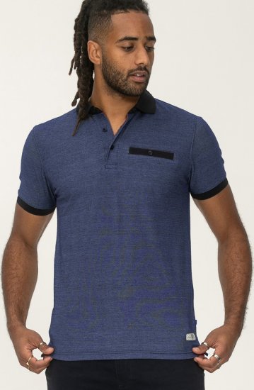 D555 Newcastle Polo Shirt Grey - Tricouri polo - Tricouri Polo Bărbați Mărimi Mari