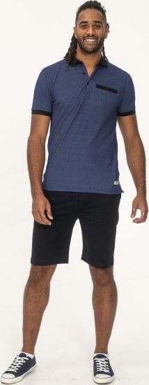 D555 Newcastle Polo Shirt Grey - Tricouri polo - Tricouri Polo Bărbați Mărimi Mari