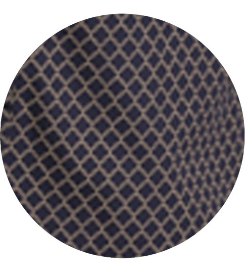 D555 Sheffield Long Sleeve AOP Micro Gold Shirt Navy - Cămăși - Cămăși Bărbați Mărimi Mari