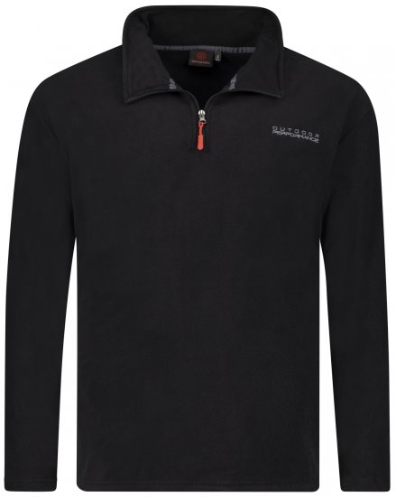 Adamo Vancouver Fleece Sweater Black - Haine sport & haine de exterior - Haine Sport & Exterior Bărbați Mărimi Mari