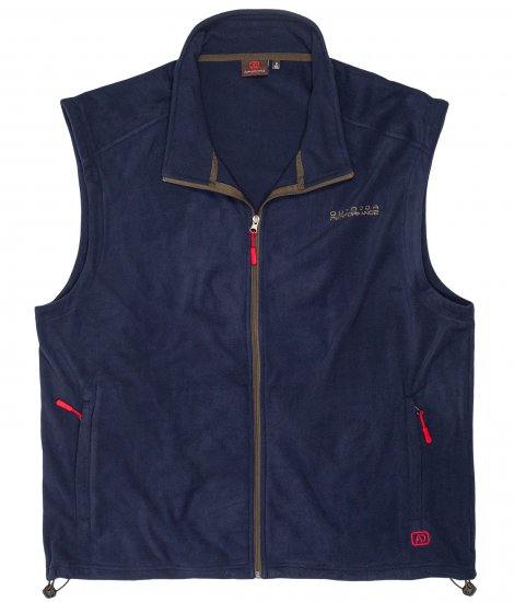 Adamo Montreal Fleece Vest Navy - Haine sport & haine de exterior - Haine Sport & Exterior Bărbați Mărimi Mari