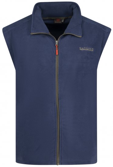 Adamo Montreal Fleece Vest Navy - Haine sport & haine de exterior - Haine Sport & Exterior Bărbați Mărimi Mari
