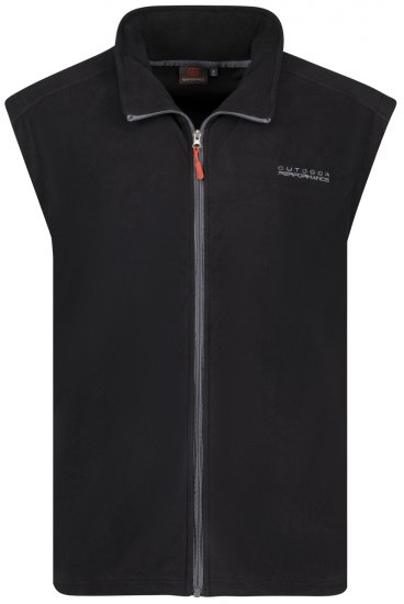 Adamo Montreal Fleece Vest Black - Haine sport & haine de exterior - Haine Sport & Exterior Bărbați Mărimi Mari