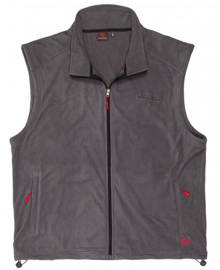 Adamo Montreal Fleece Vest Grey - Haine sport & haine de exterior - Haine Sport & Exterior Bărbați Mărimi Mari
