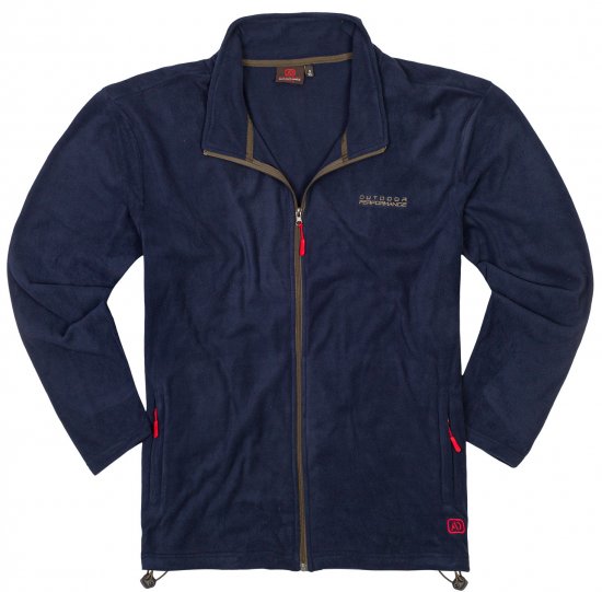 Adamo Toronto Fleece Jacket Navy - Haine sport & haine de exterior - Haine Sport & Exterior Bărbați Mărimi Mari