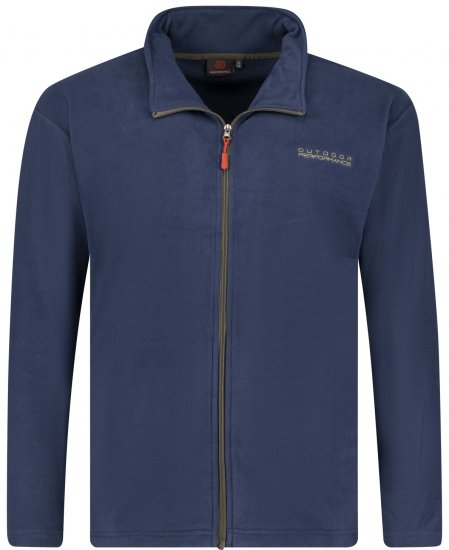 Adamo Tampa Fleece Jacket Navy TALL SIZES - ÎMBRĂCĂMINTE BĂRBAȚI MT-6XLT - Tall dimensiuni bărbați