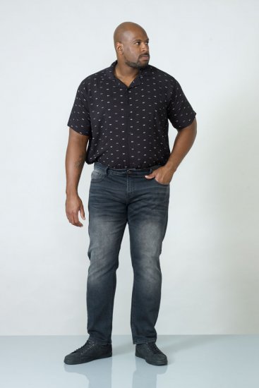 D555 Benson Tapered Fit Stretch Jeans Stonewash - Blugi & pantaloni - Blugi & Pantaloni Bărbați Mărimi Mari