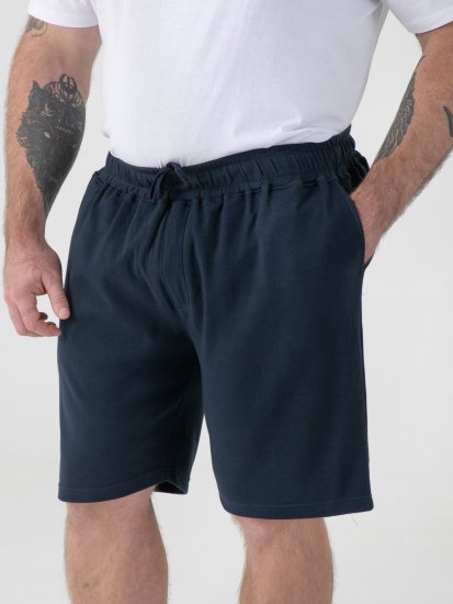 D555 Mitchell 2 Pantaloni Scurți Stretch cu Talie Elastică Bleumarin - Pantaloni trening - Pantaloni Trening Bărbați Mărimi Mari