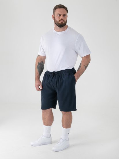D555 Mitchell 2 Pantaloni Scurți Stretch cu Talie Elastică Bleumarin - Pantaloni trening - Pantaloni Trening Bărbați Mărimi Mari