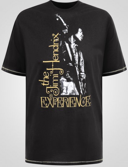 D555 Stokes Official Jimi Hendrix Experience Tricou cu Imprimeu - Tricouri - Tricouri Bărbați Mărimi Mari