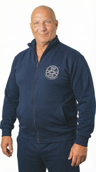 20 Nodi Grecale Gym Jacket Navy - Pulovere & hanorace - Pulovere & Hanorace Bărbați Mărimi Mari