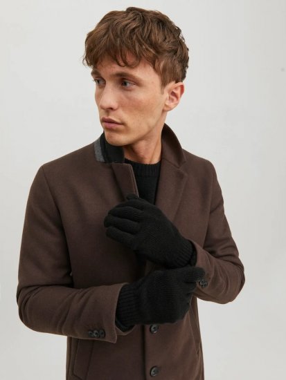 Jack & Jones Barry Mănuși tricotate Neagră - Mănuși - 