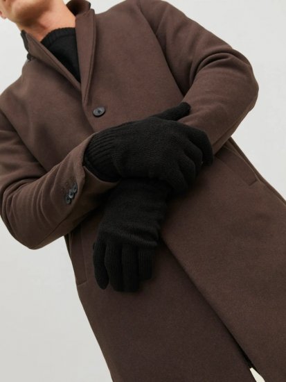 Jack & Jones Barry Mănuși tricotate Neagră - Mănuși - 