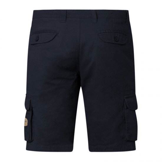 D555 Larry Cargo Shorts Navy - Pantaloni scurți - Pantaloni Scurți Mărimi mari Bărbați 