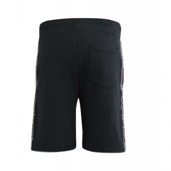 D555 Burlington Couture Jersey Shorts Black - Pantaloni trening - Pantaloni Trening Bărbați Mărimi Mari