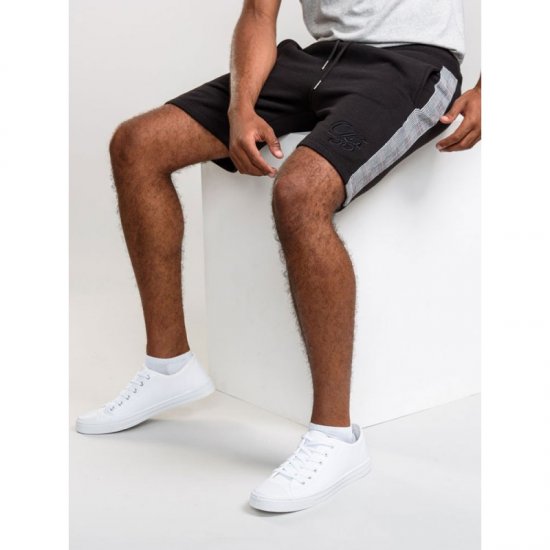 D555 Hayes Sweat-shorts Black - Pantaloni trening - Pantaloni Trening Bărbați Mărimi Mari