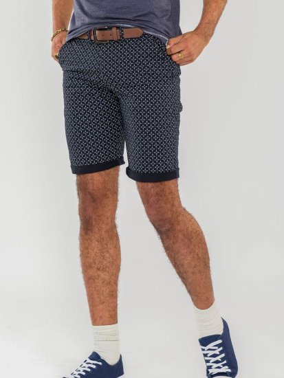 D555 Magna AO Print Stretch Chino Shorts - Pantaloni scurți - Pantaloni Scurți Mărimi mari Bărbați 