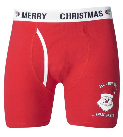 D555 Claus Christmas Boxers 2-pack - Lenjerie intimă & costum baie - Lenjerie Intimă Bărbați Mărimi Mari