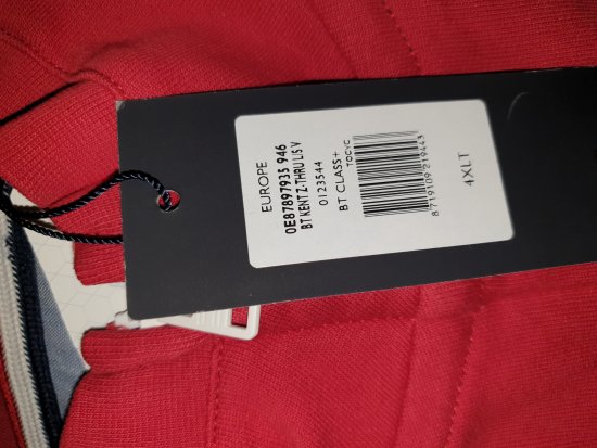 Tommy Hilfiger Kent Zip Thru Sweatshirt Red - Reducerea nebună de aprilie de la Motley - 