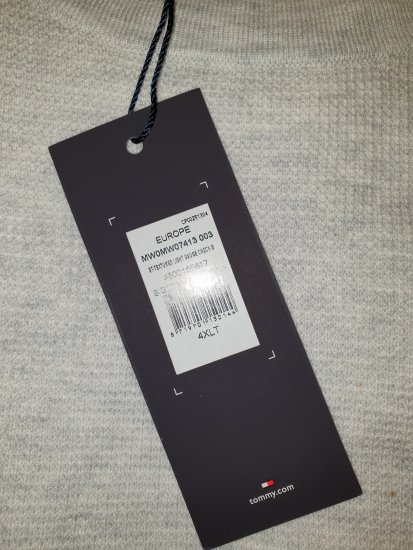 Tommy Hilfiger Sweater Light Grey - Reducerea nebună de aprilie de la Motley - 