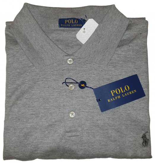 Ralph Lauren TC7E Polo Grey - Reducerea nebună de aprilie de la Motley -