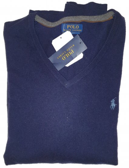 Ralph Lauren M Classics NavyBlue Sweater - Reducerea nebună de aprilie de la Motley - 