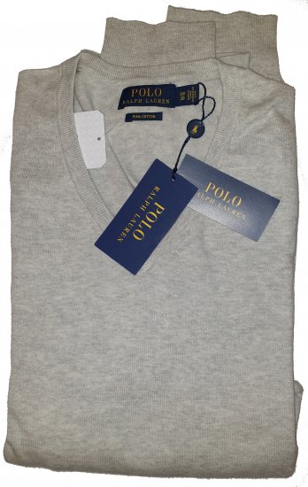 Polo Ralph Lauren 4001 Sweater Grey - Reducerea nebună de aprilie de la Motley - 