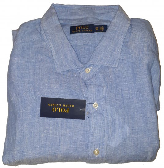 Polo Ralph Lauren 8003 Long Sleeve Shirt Blue - Reducerea nebună de aprilie de la Motley - 