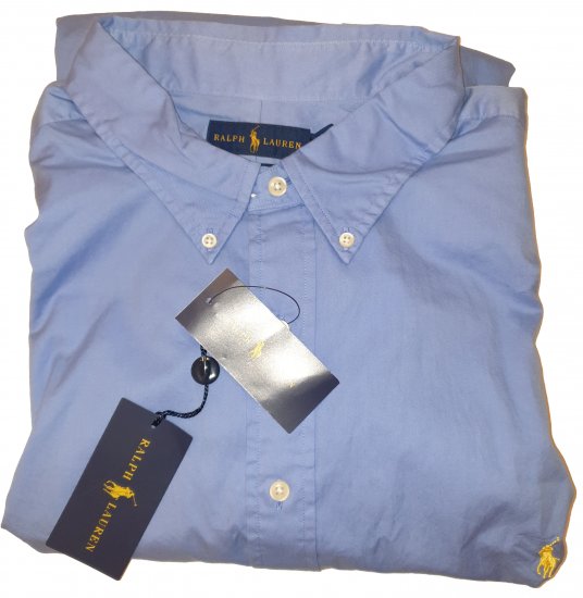 Polo Ralph Lauren HRB IS BLU Shirt - Reducerea nebună de aprilie de la Motley - 
