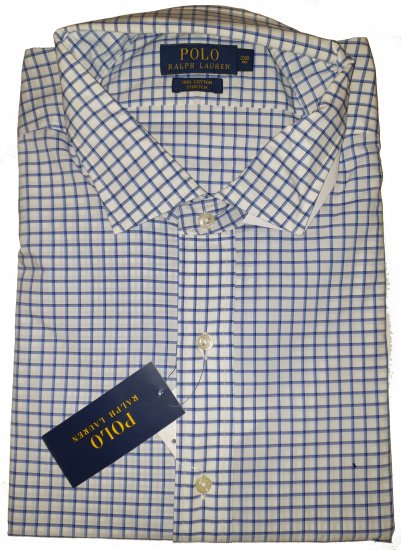 Polo Ralph Lauren TC7C White/Blue Multicolored Shirt - Reducerea nebună de aprilie de la Motley -