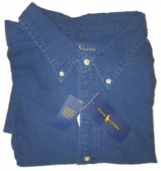 Polo Ralph Lauren 0003 Indigo Shirt - Reducerea nebună de aprilie de la Motley -