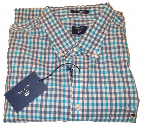 Gant 347620 Shirt Blue - Reducerea nebună de aprilie de la Motley - 