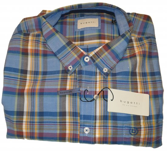Bugatti 98333 Short Sleeve Shirt - Reducerea nebună de aprilie de la Motley -