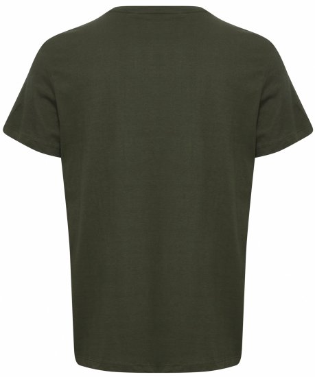 Blend 4795 T-Shirt Forest Night Green - Tricouri - Tricouri Bărbați Mărimi Mari