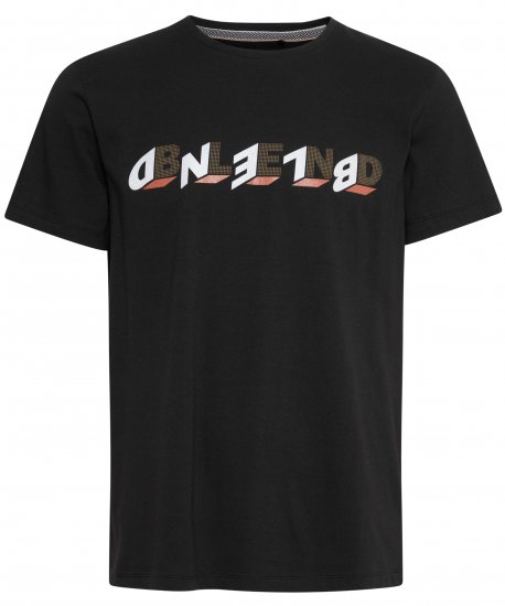 Blend 4795 T-Shirt Black - Tricouri - Tricouri Bărbați Mărimi Mari