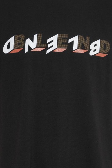 Blend 4795 T-Shirt Black - Tricouri - Tricouri Bărbați Mărimi Mari