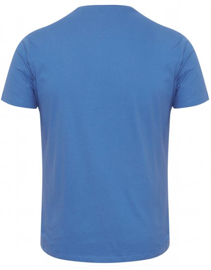 Blend 5018 T-Shirt Blue - Tricouri - Tricouri Bărbați Mărimi Mari