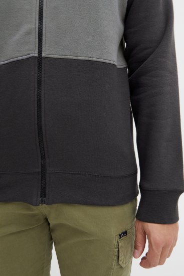 Blend 5282 Full Zipper Sweatshirt Black - Pulovere & hanorace - Pulovere & Hanorace Bărbați Mărimi Mari