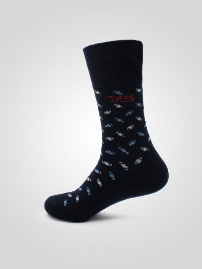 D555 Harold 3 Extra Wide Comfort Fit Socks 3-pack Navy/Denim - Lenjerie intimă & costum baie - Lenjerie Intimă Bărbați Mărimi Mari