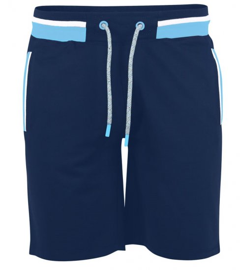 D555 DAGENHAM Jersey Shorts Navy - Pantaloni trening - Pantaloni Trening Bărbați Mărimi Mari