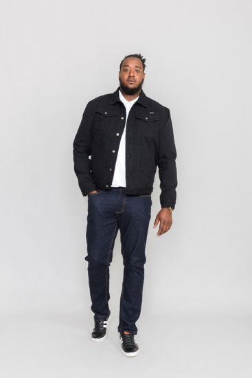 Duke Trucker Denim Jacket Black - Geci - Geci Bărbați Mărimi Mari
