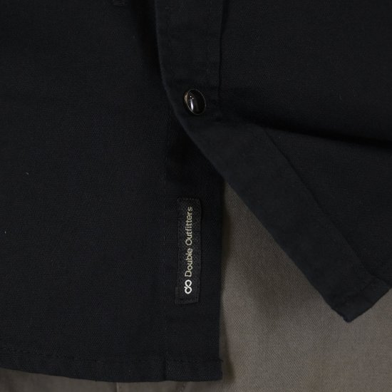 Double Outfitters GS-5126 Cămașă cu capse Negru - Cămăși - Cămăși Bărbați Mărimi Mari