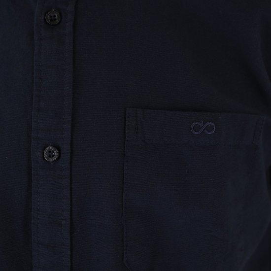 Double Outfitters GS-5225 Cămașă Oxford Albastru marin - Cămăși - Cămăși Bărbați Mărimi Mari