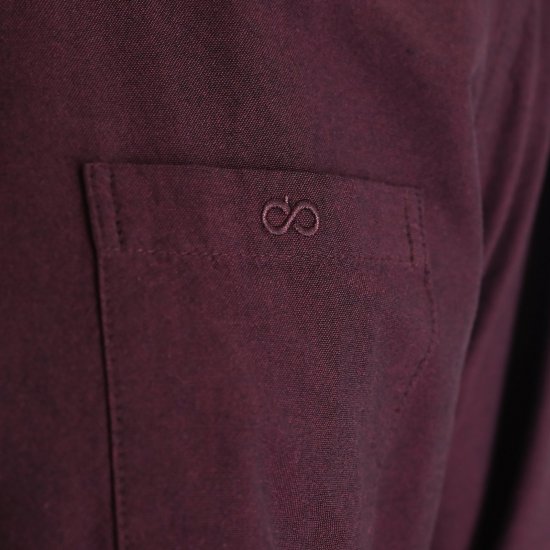 Double Outfitters GS-5225 Cămașă Oxford Bordo - Cămăși - Cămăși Bărbați Mărimi Mari