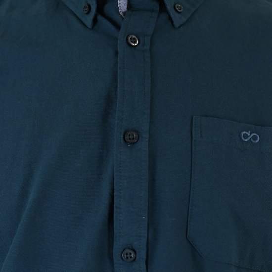 Double Outfitters GS-5225 Cămașă Oxford Verde închis - Cămăși - Cămăși Bărbați Mărimi Mari