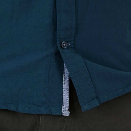 Double Outfitters GS-5225 Cămașă Oxford Verde închis - Cămăși - Cămăși Bărbați Mărimi Mari