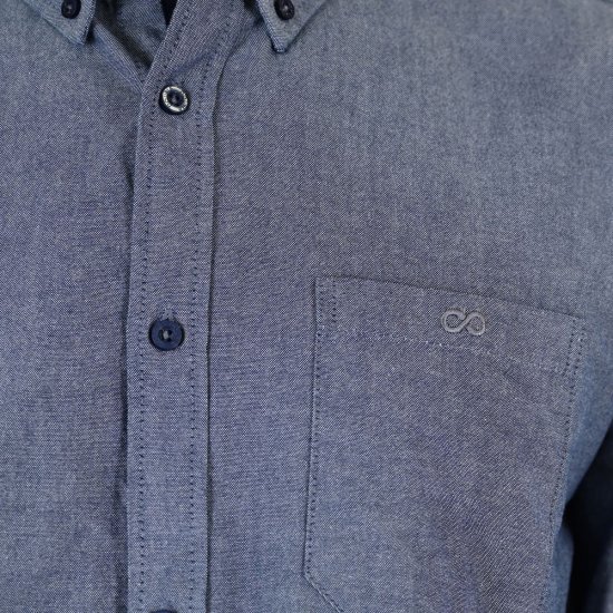 Double Outfitters GS-5225 Cămașă Oxford Albastru deschis - Cămăși - Cămăși Bărbați Mărimi Mari