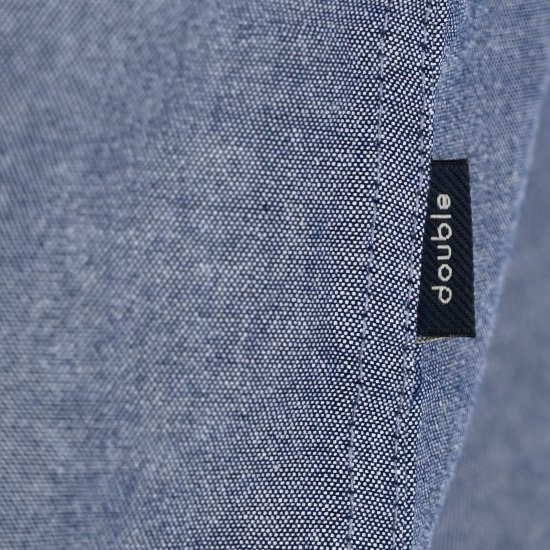 Double Outfitters GS-5225 Cămașă Oxford Albastru deschis - Cămăși - Cămăși Bărbați Mărimi Mari