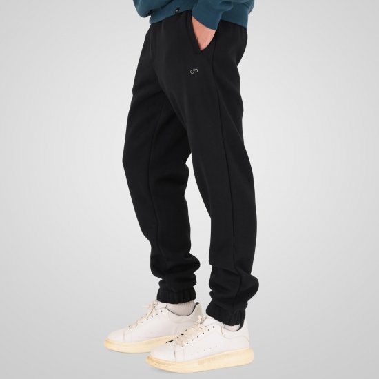 Double Outfitters MPAN-6055 Pantaloni de trening Negru - Pantaloni trening - Pantaloni Trening Bărbați Mărimi Mari